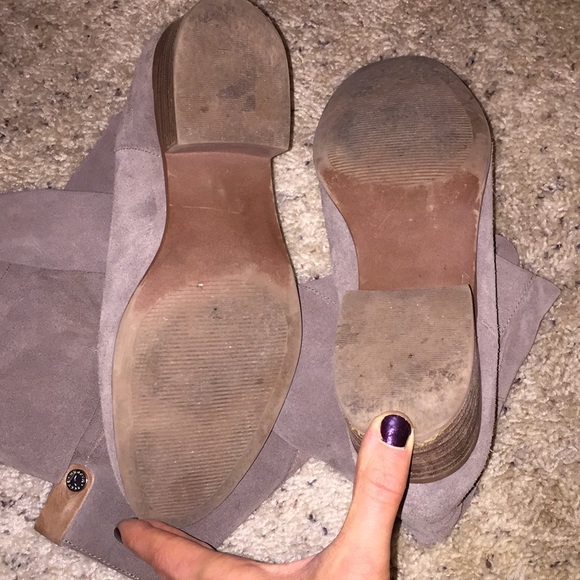 Steve Madden gray rider boots - Picture 4 of 8